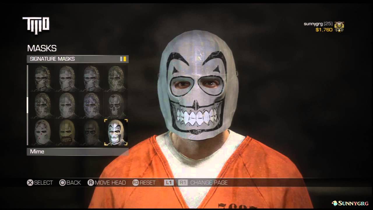 Army of Two: The Devil's Cartel - All Signature Masks (Complete List)