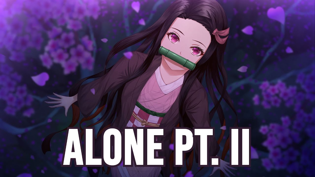 8D Nightcore → Alone, Pt. II (Alan Walker, Ava Max) Lyrics