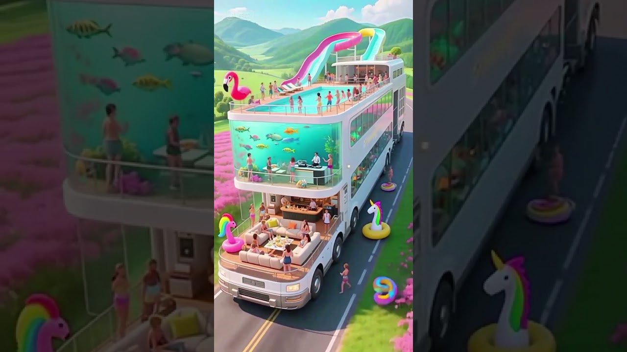 The Ultimate Dream Party Bus! 🤯
