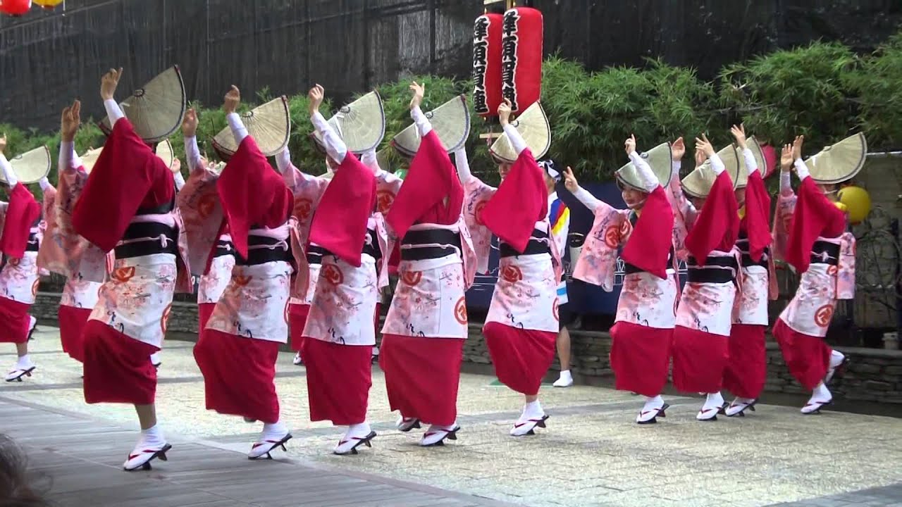Awa-odori dance (August 2015)