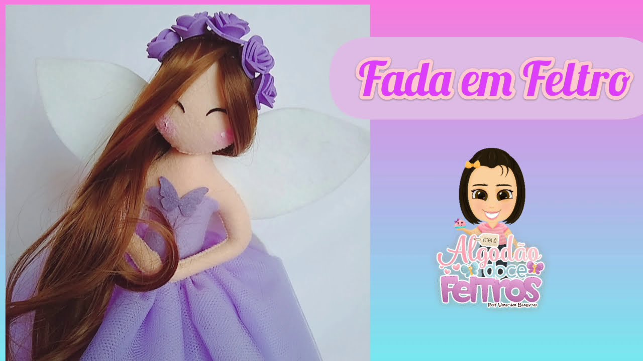 Fada Encantada em feltro