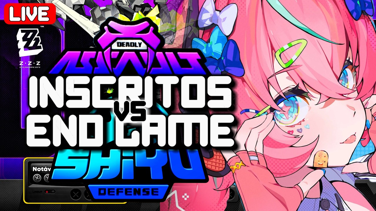 LIVE ANÁLISES DE CONTAS DE INSCRITOS VS END GAME! | Zenless Zone Zero