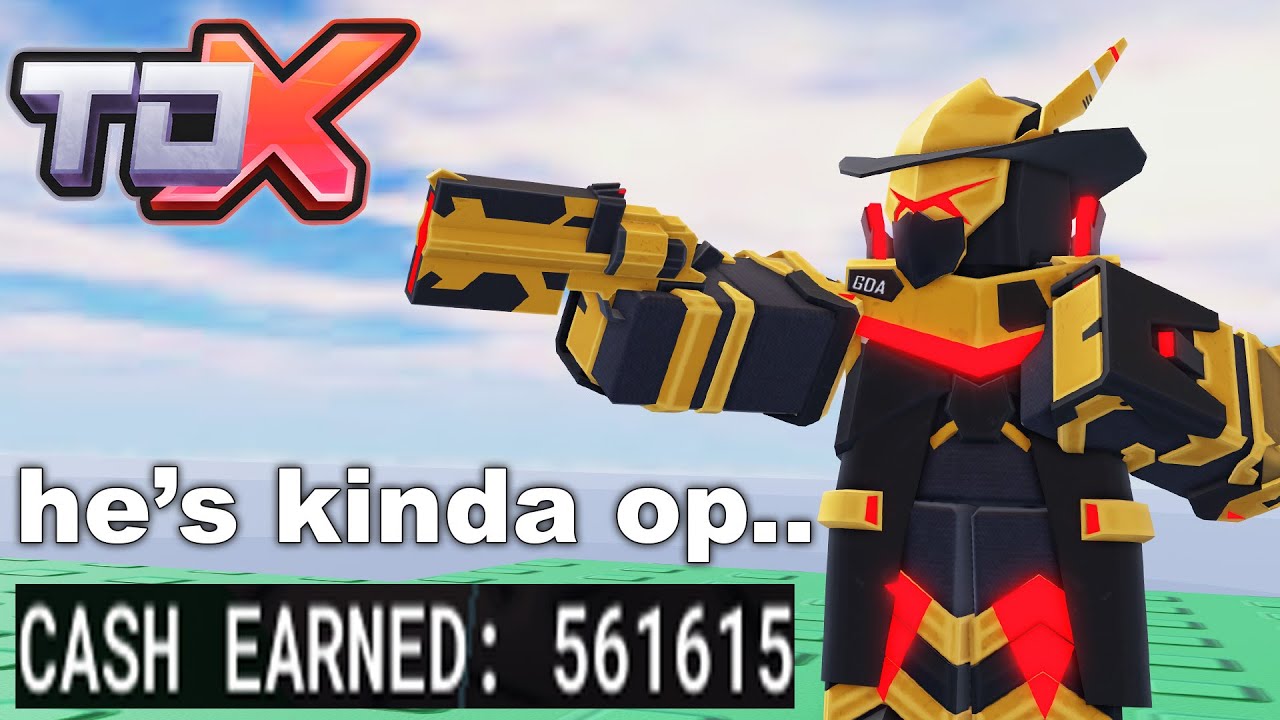 The LAST Golden Tower in TDX... | ROBLOX