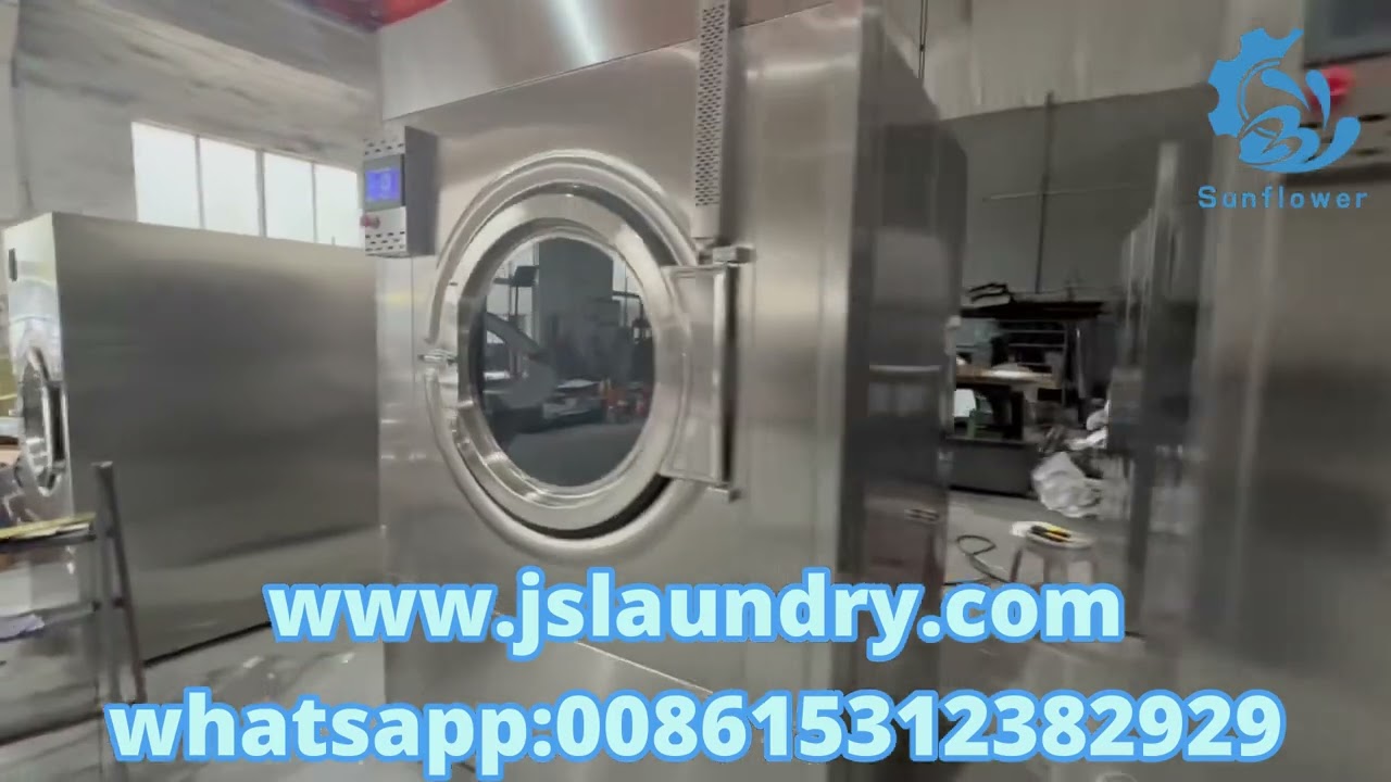 Hot Sale Electric Stainless Steel Hotel Tumbler Dryer Commercial Fully Automatic Laundry Equipment