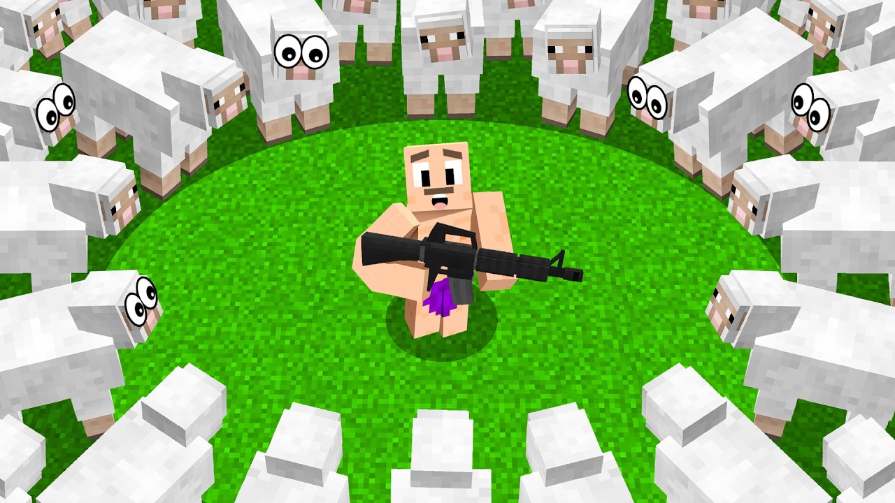 Hide and Seek as Mobs is Impossible in Minecraft...