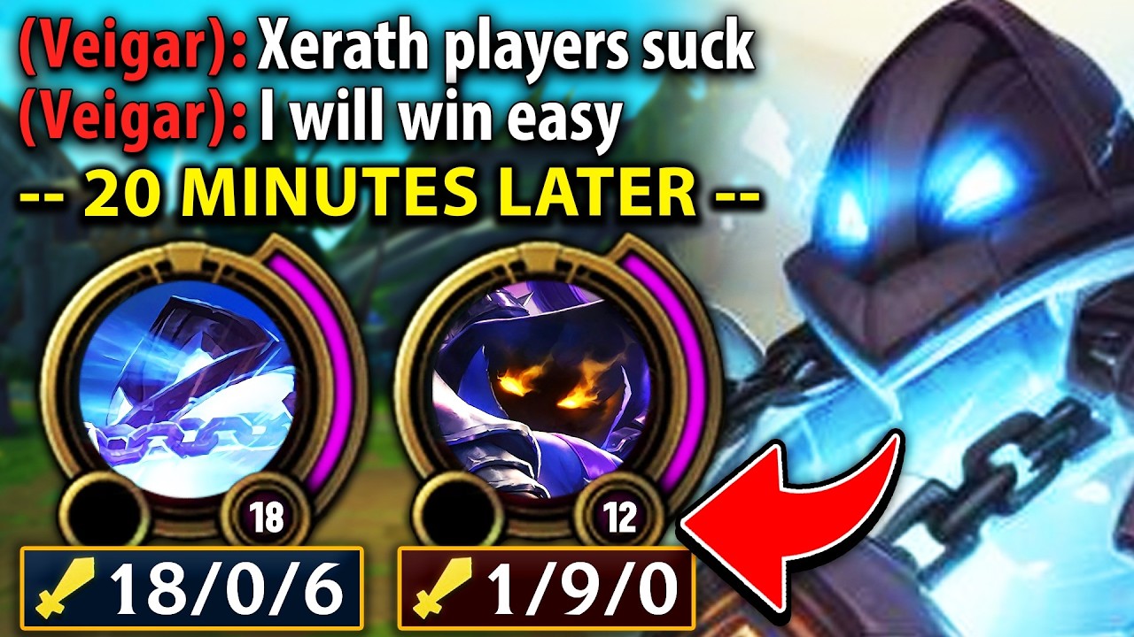 This Veigar thought I was a free win... so I had to teach him a lesson (MONEYMAKER XERATH)
