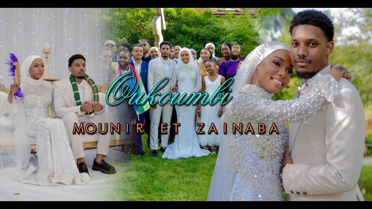 OUKOUMBI DE Mounir Said & Zainaba Mihidjai à Paris #amed_amsy_prod #Mariage_Comorien