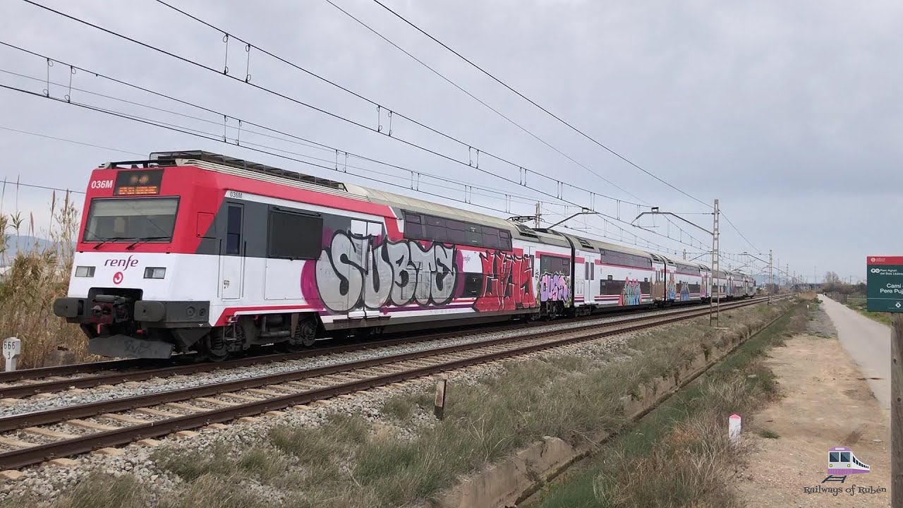 TRAINSPOTTING & RAILFANNING - Trenes de Renfe en Catalunya - (vol.46)