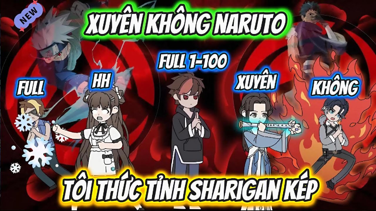 Xuyên Không Naruto Tôi Thức Tỉnh Sharigan Kép | Full 1-100 | HH Xuyên Không