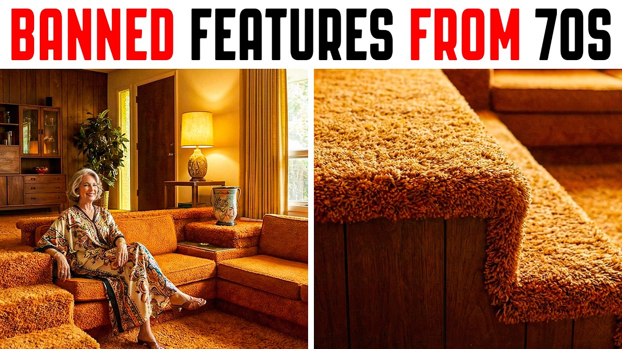 10 BANNED Home Features From 1970s We NEED To Bring Back