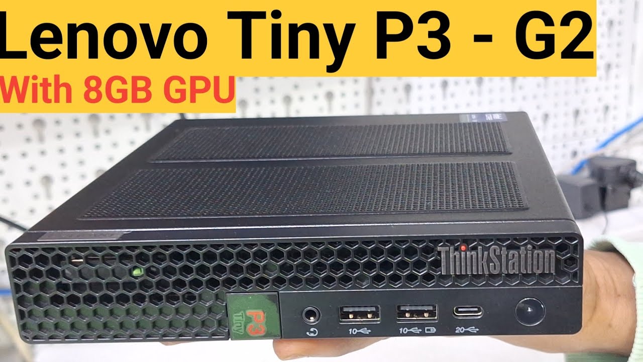 Обзор Lenovo Tiny P3 G2 с 8 ГБ видеокартой NVIDIA A1000 — много мощности в компактном ПК.