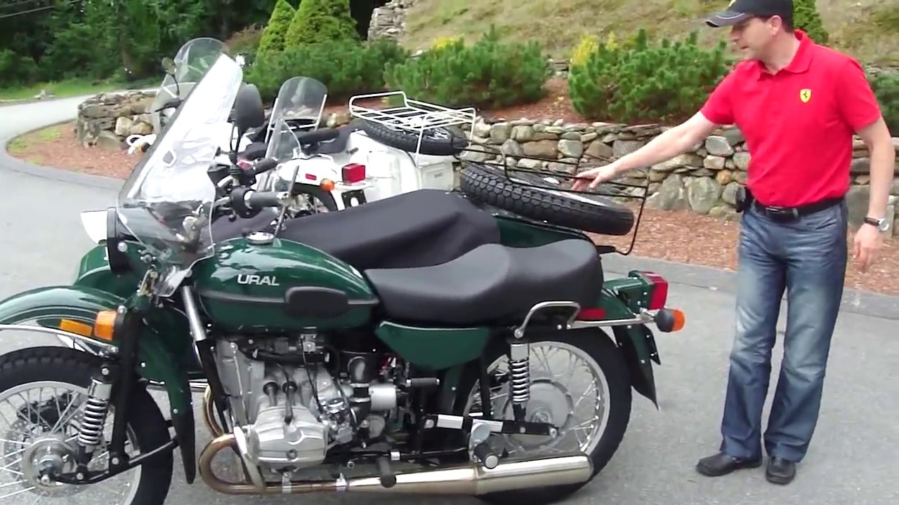 Ural Patrol 2WD in Woodland Green with tasteful accessories