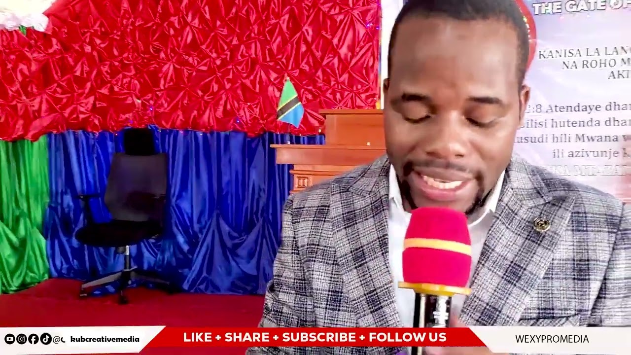 EV GADI AHAZI IBADA YA JUMAPILI HII ILIYOJAA NEEMA NA UTUKUFU WA MUNGU TAZAMA 
