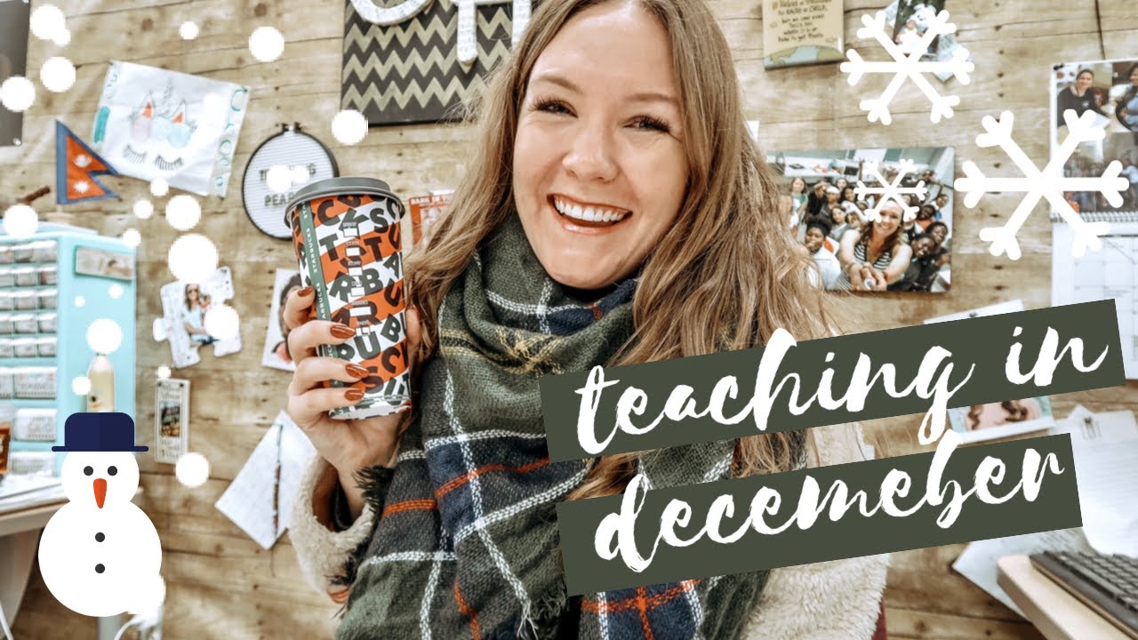 TEACHING IN DECEMBER // music teacher preparing for a holiday concert