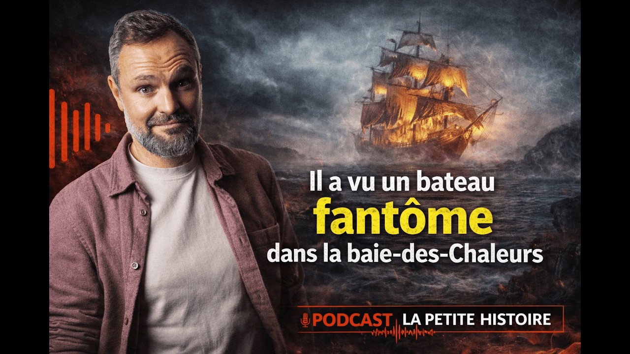 Il a vu un Bateau Fantôme dans la Baie-des-Chaleurs (Histoire intégrale)