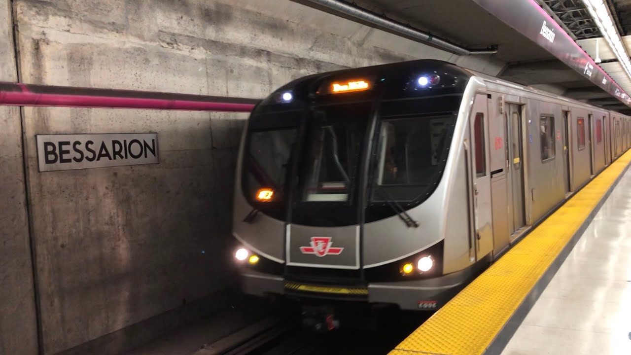 TTC Line 4 Sheppard from Bessarion station to Don Mills station (ride video)