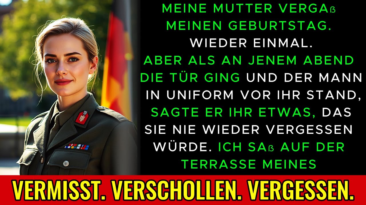 Meine Familie vergaß meinen Geburtstag — bis mein Oberst vor der Tür stand
