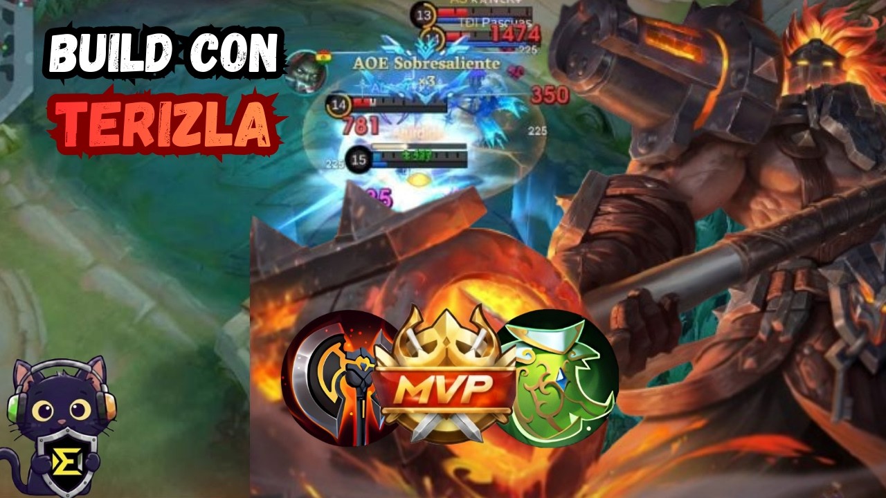 JUGAMOS CON TERIZLA🔨TODOS CONTRA MI💪LO QUE AGUANTA🛡️|#mobilelegends 