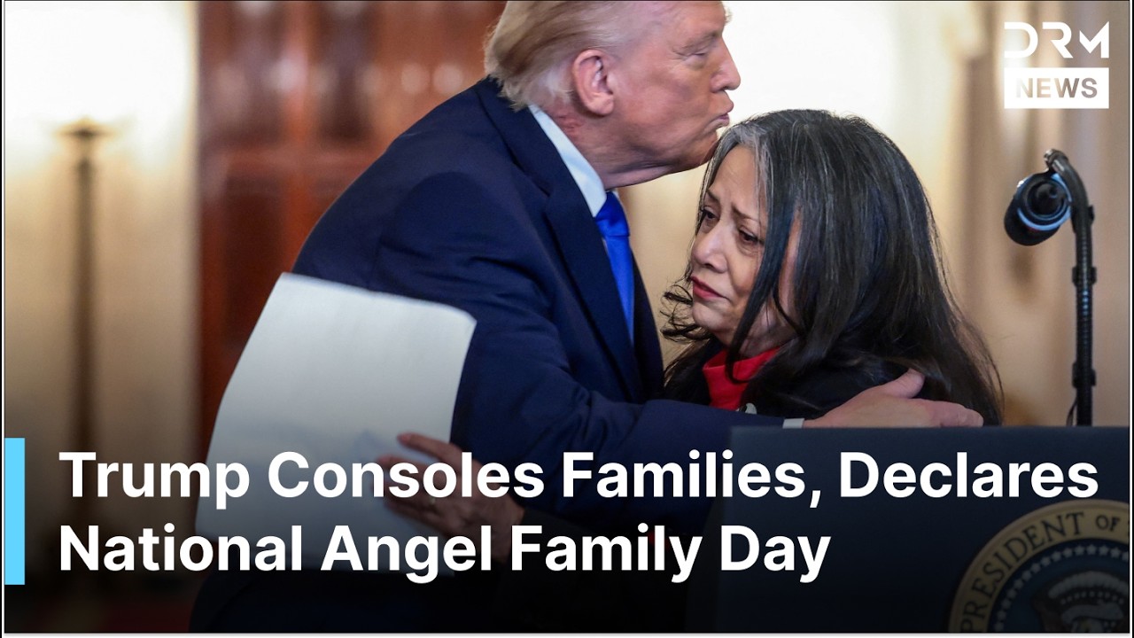 Trump Embraces Angel Families: Emotional Hugs With Mothers of Crime Victims at WH Event | AC1G