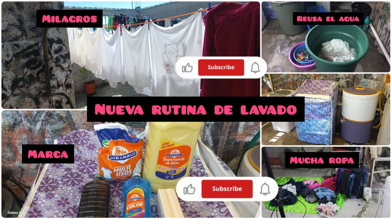 *NEW* ✅️ RUTINA DE LAVADO 🧼🧦👚👖/MARCA CHEDRAUI 