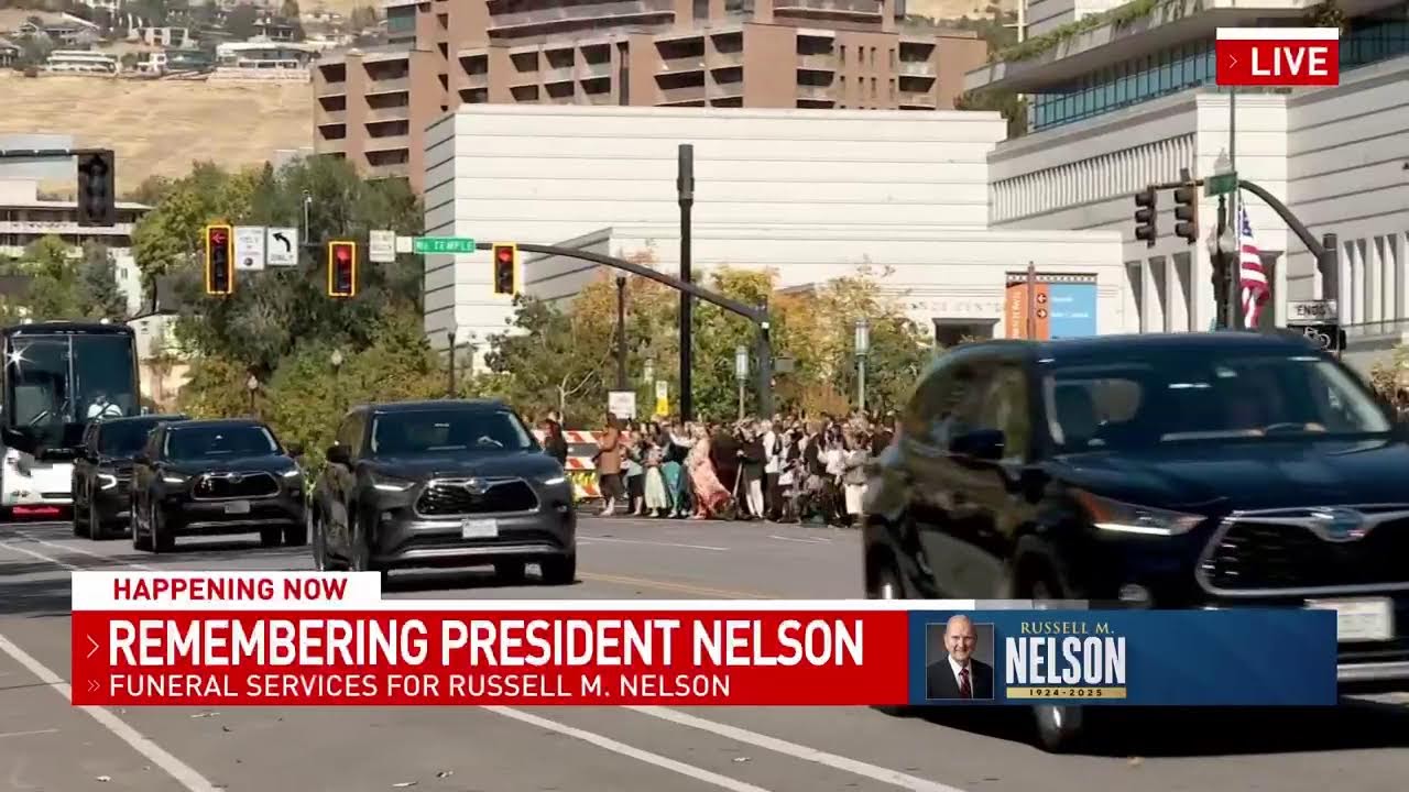 Thousands fill Conference Center for funeral services of President Russell M. Nelson