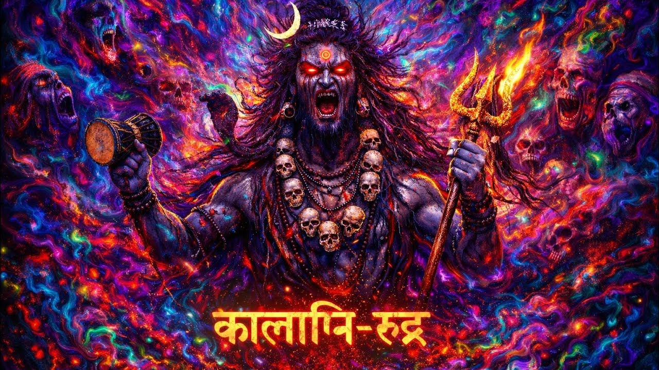 KALAGNI RUDRA 🔱 | Dark Psychedelic Shiva Trance | KAMAREMIX
