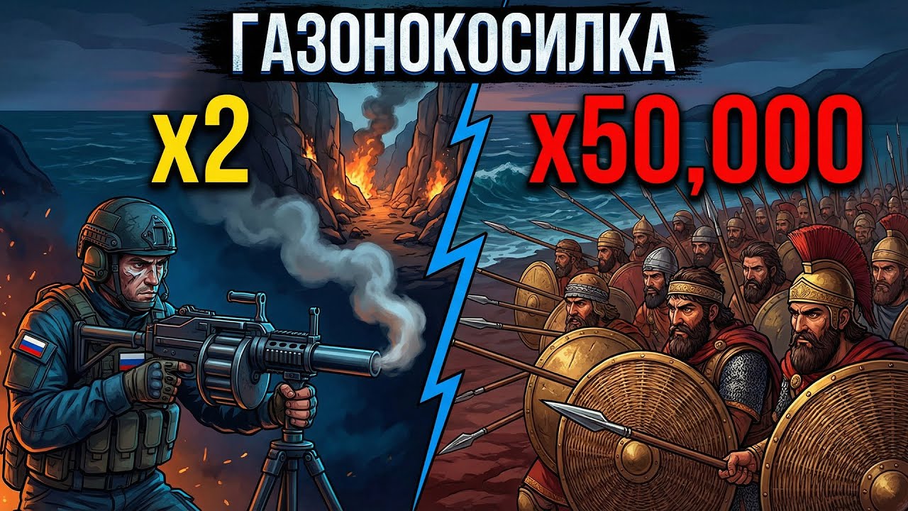 ЧТО ЕСЛИ отправить 2 ГРАНАТОМЕТА АГС-30 в Древнюю Грецию?