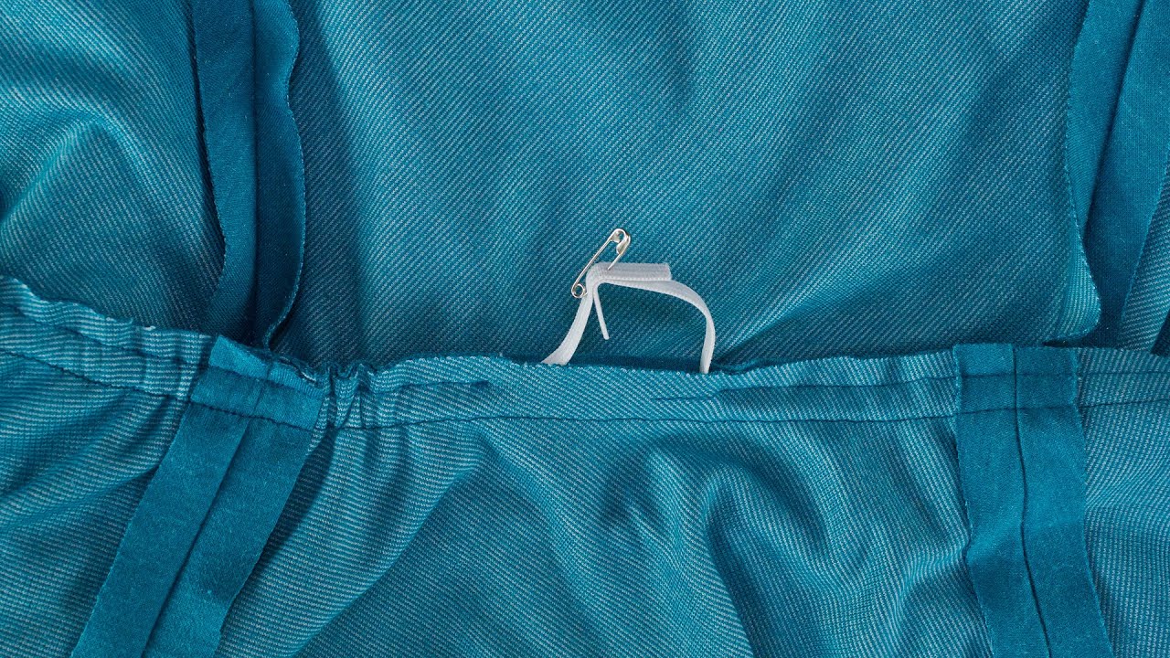 How to Sew an Elastic Seam Casing