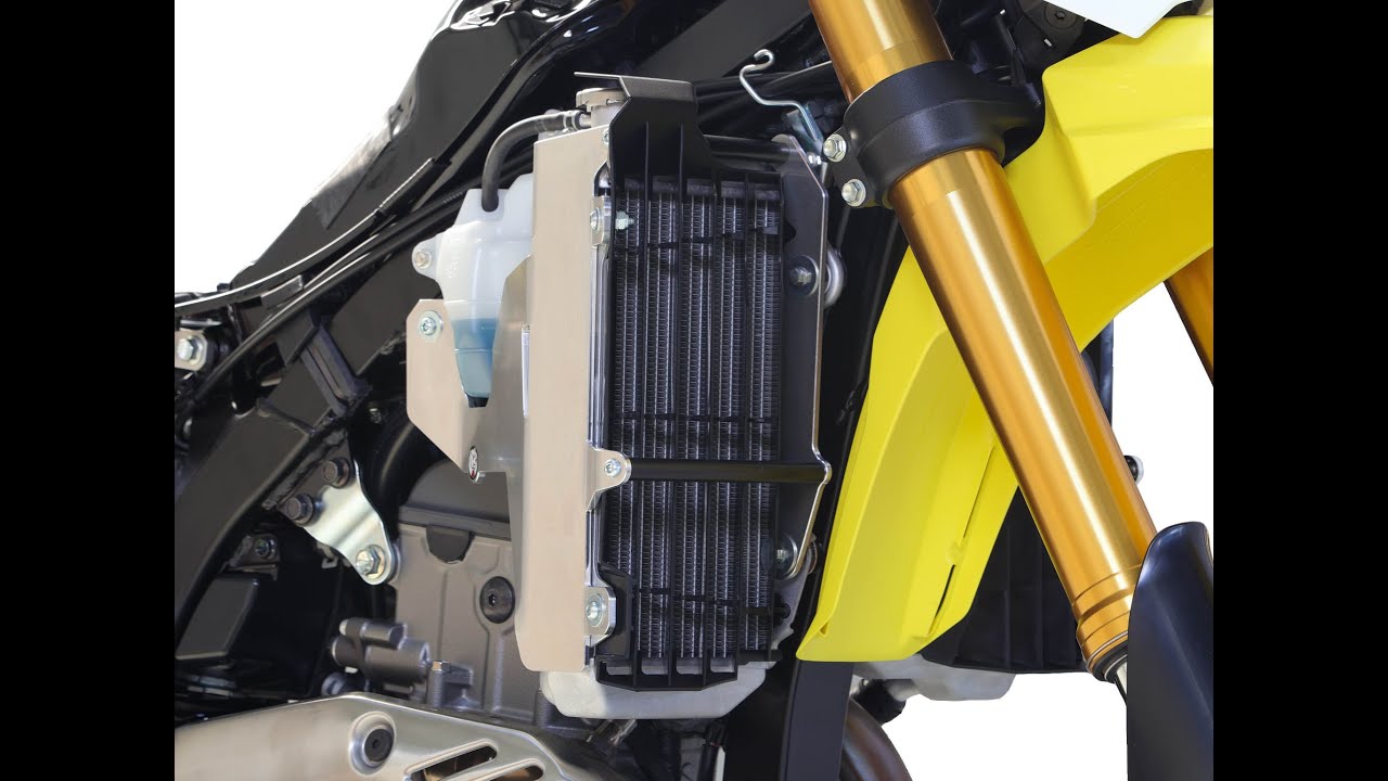 Standard radiator guards / Protections de radiateurs Suzuki DR-Z4S - AXP Racing