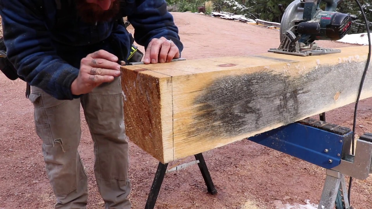 POST & BEAM CONSTRUCTION: posts & sill plates