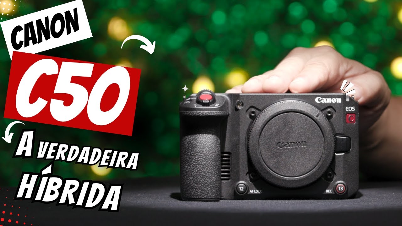 Canon C50: O Review Mais Completo da Internet em Portugues Br