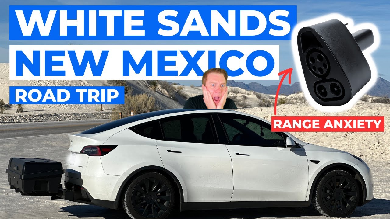 12-часовое путешествие в национальный парк «Белые пески» на Tesla Model Y | S3:E4