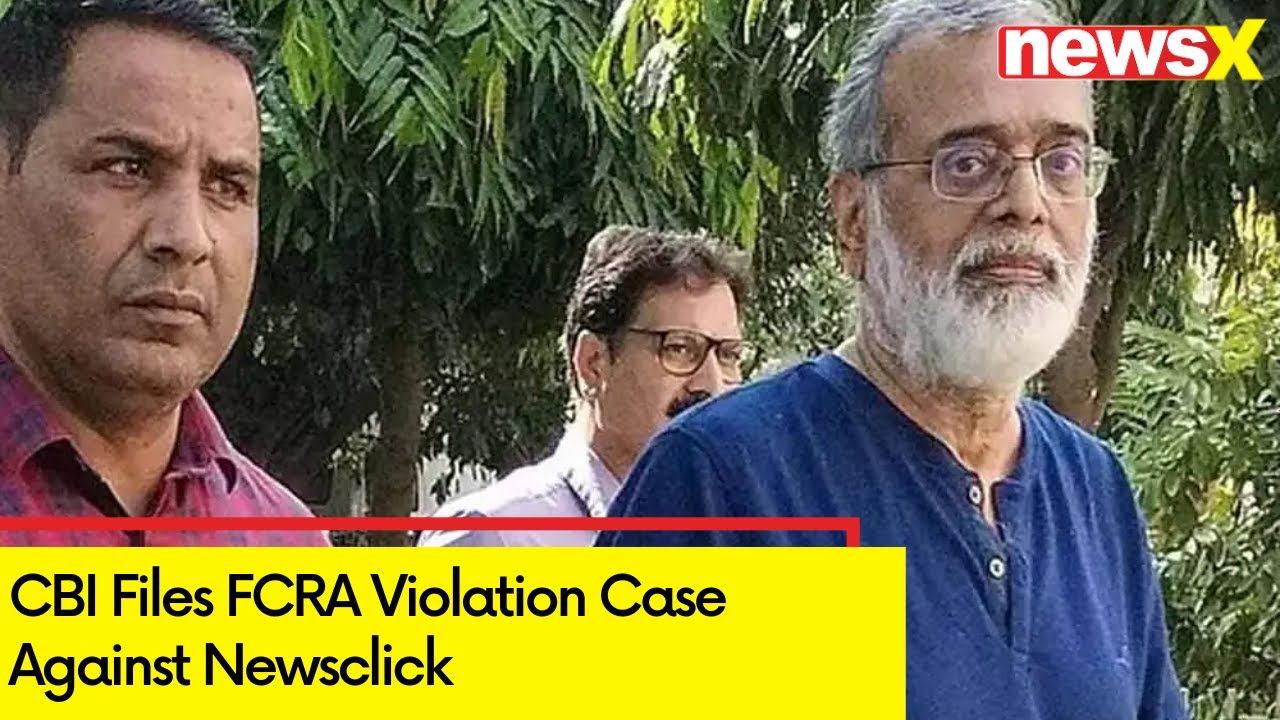 New Case Against Newsclick | CBI Files FCRA Violation Case | NewsX