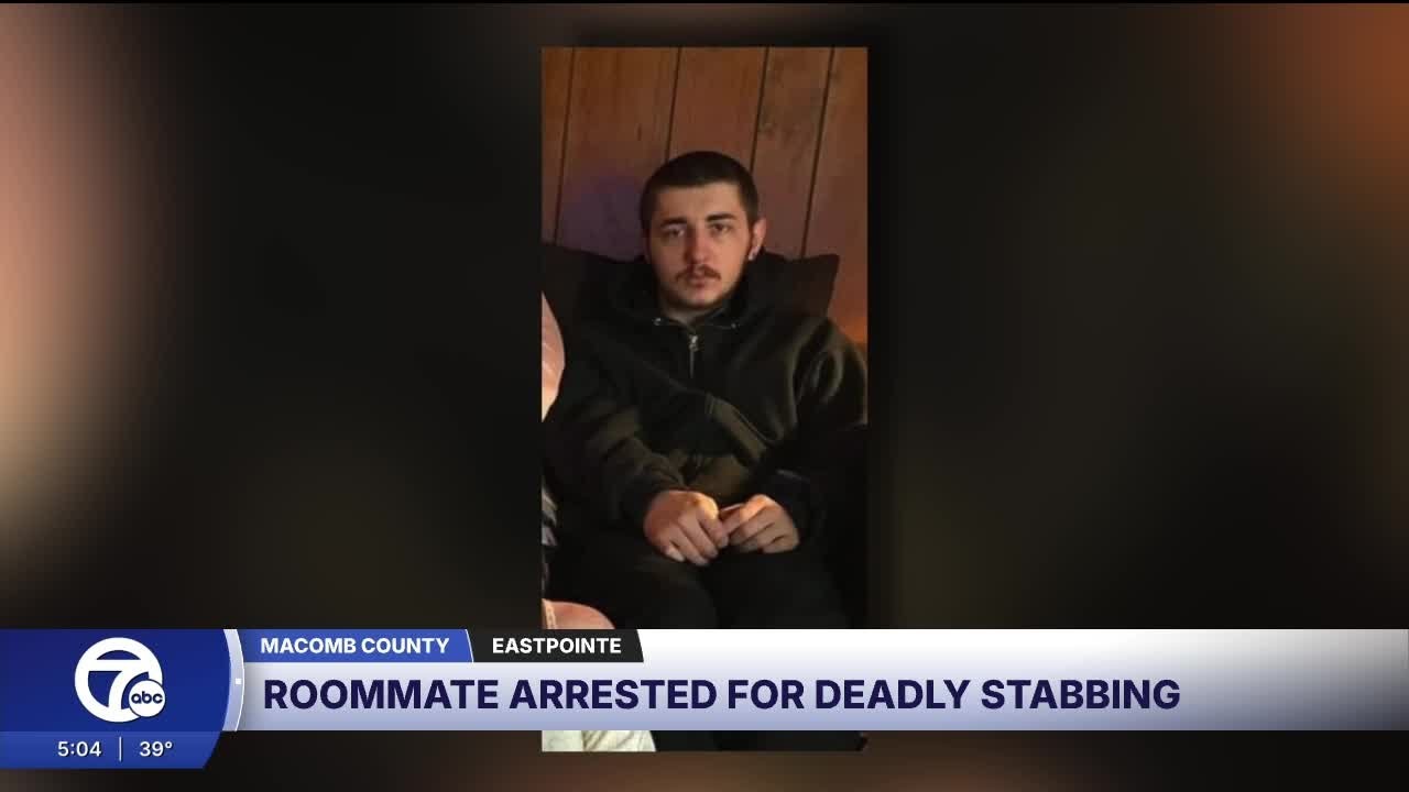 32-year-old man fatally stabbed by roommate at home in Eastpointe, police say