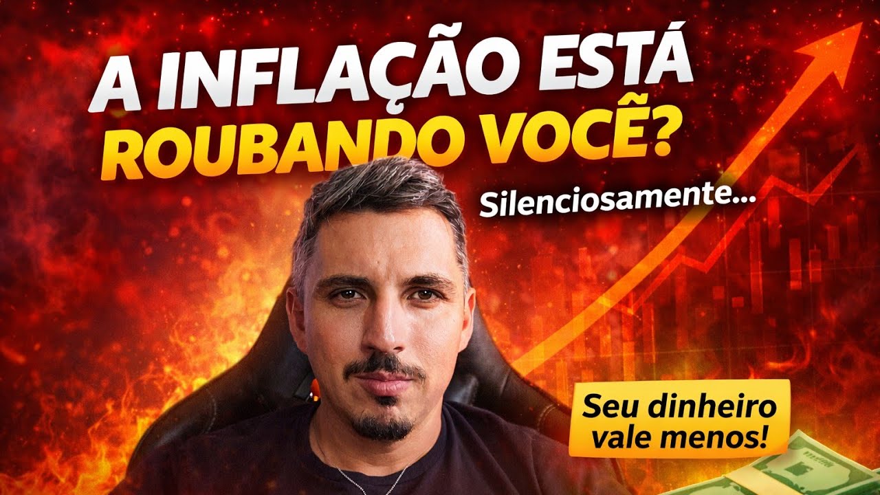 A inflação está roubando você? Entenda como seu dinheiro perde valor todos os dias