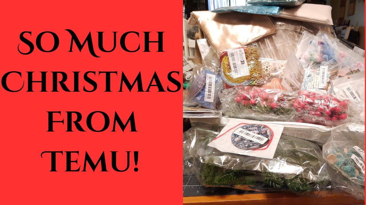 Temu Christmas Haul Part 1