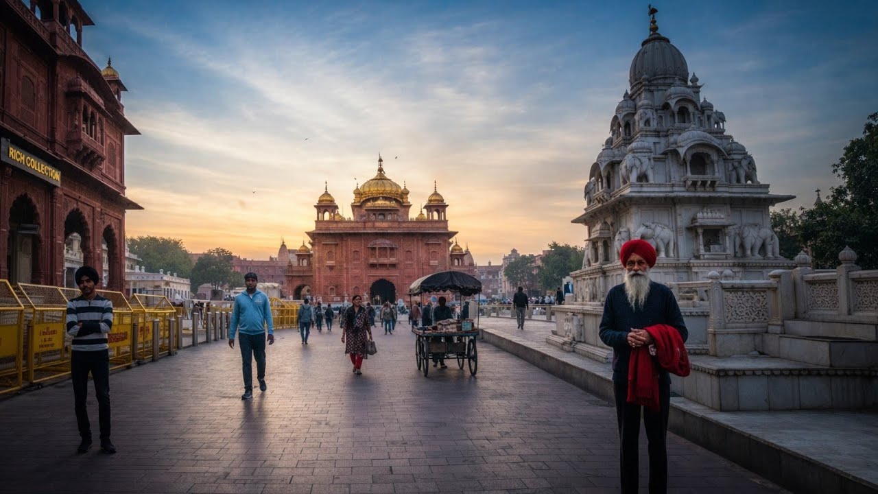 Most Peaceful Walk on Earth? ✨ Golden Temple POV (4K)
