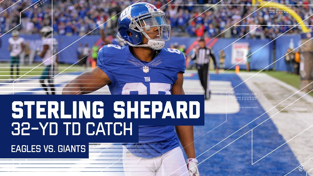Odell Beckham Jr.'s Great Grab Leads to Sterling Shepard's Huge TD! | Eagles vs. Giants | NFL