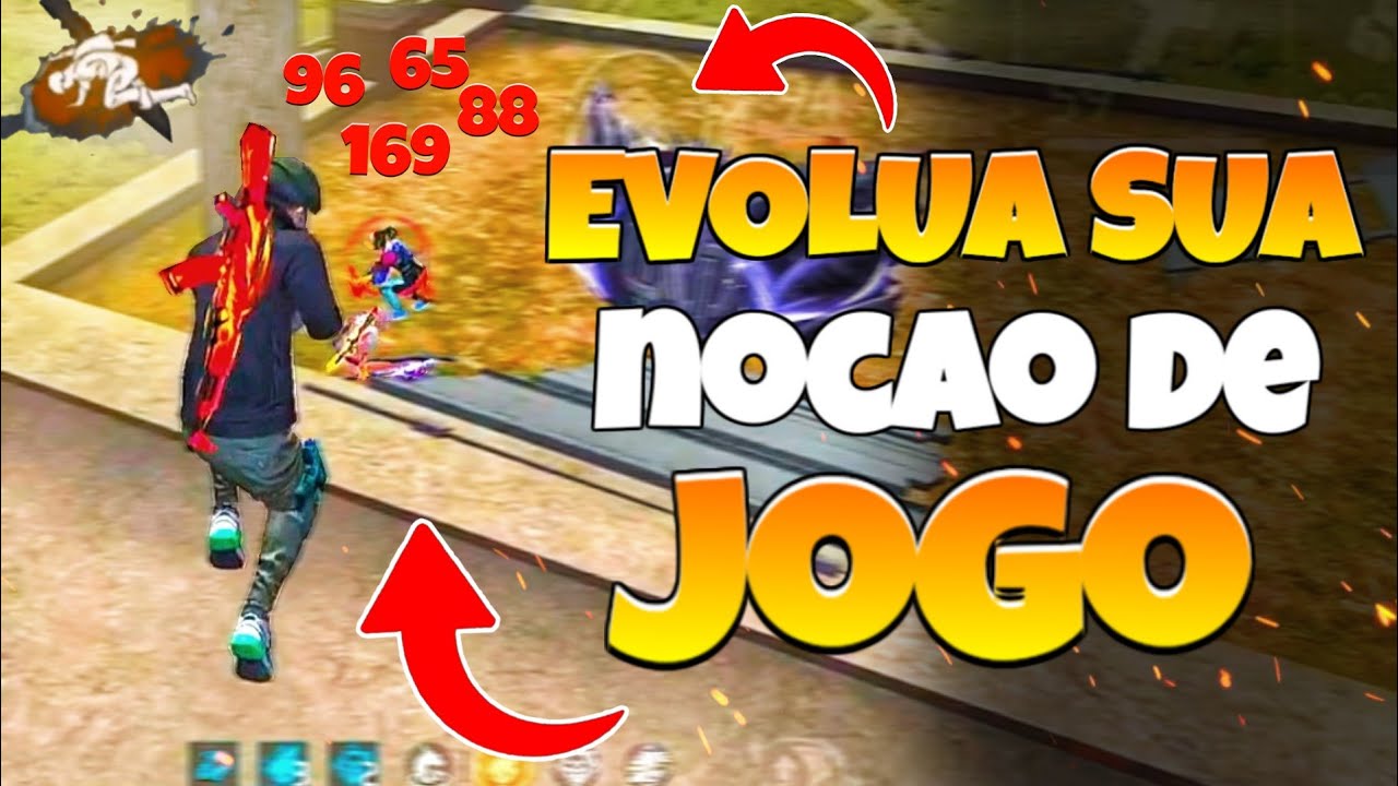 5 DICAS PARA MELHORAR 100% SUA NOÇÃO DE JOGO NO FREE FIRE!! FREE FIRE DICAS