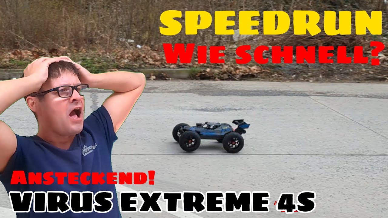 Zu langsam? Virus Extreme 4S im SPEEDRUN von Carson mit GoPro - 70 km/h geknackt?