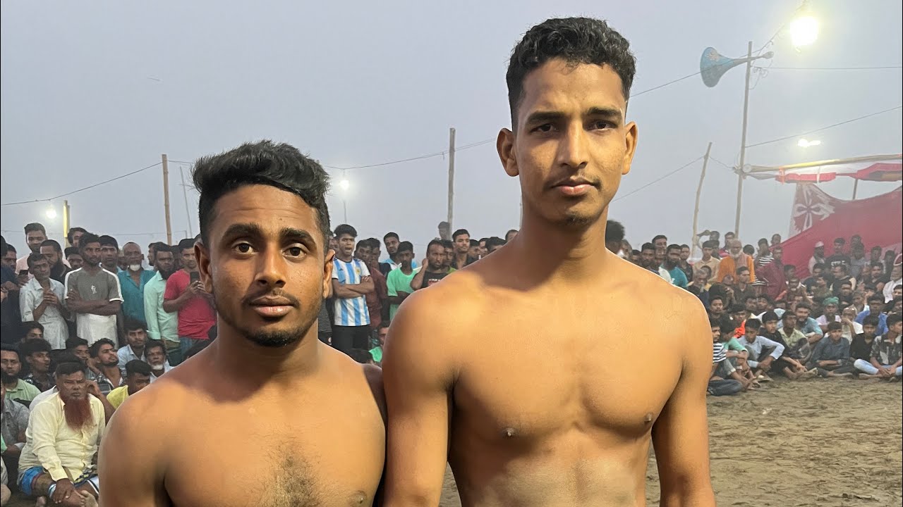 শিবপুর-কাজিরগাও কুস্তি খেলায় লায়ন ছাত্তার এবং চশমা শরিফের মধ্যে আকর্ষণীয় কুস্তি লড়াই|| বলি খেলা||