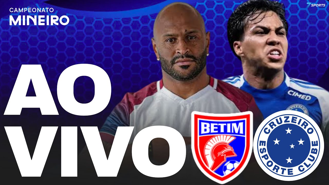 BETIM x CRUZEIRO AO VIVO COM IMAGEM | CAMPEONATO MINEIRO 2026 – ARENA USBAN | STUDIO 7TV