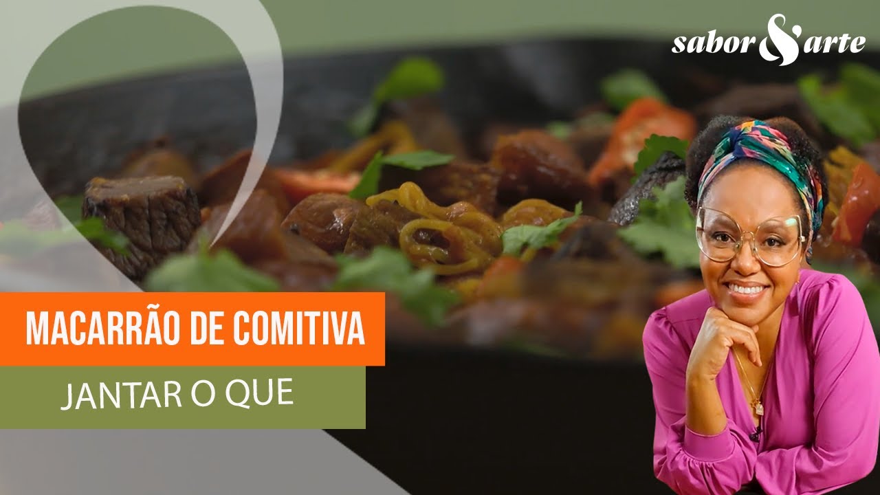 Macarrão de comitiva (fideuá) | Jantar O Quê? com Larissa Januário