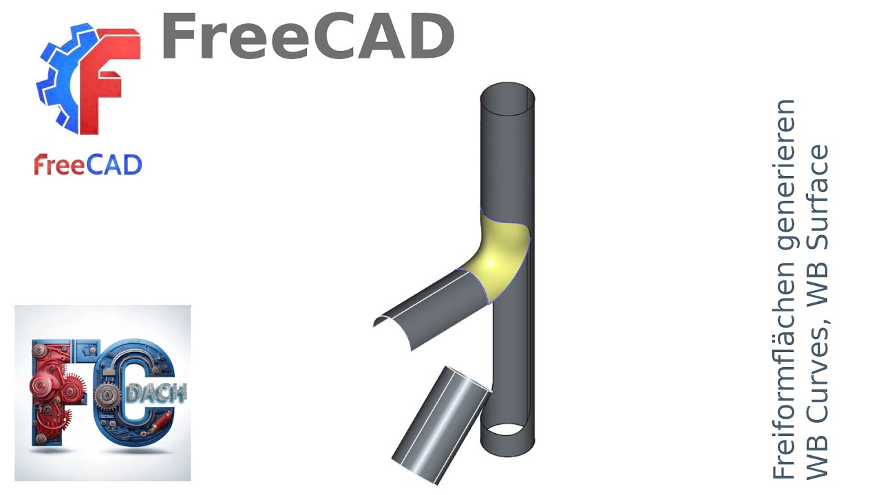Freecad 1.0 - Freiformflächen manipulieren