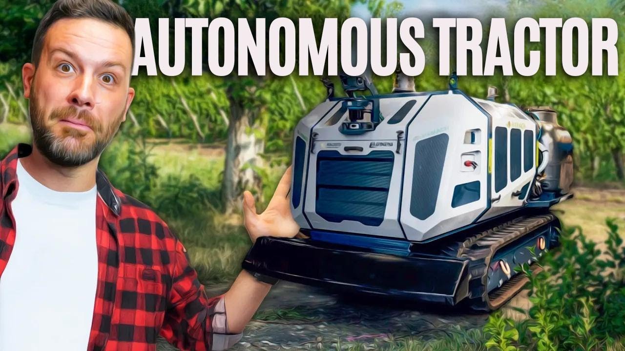 Meet the 100hp Farm Robot That Works 24/7—No Driver Needed!