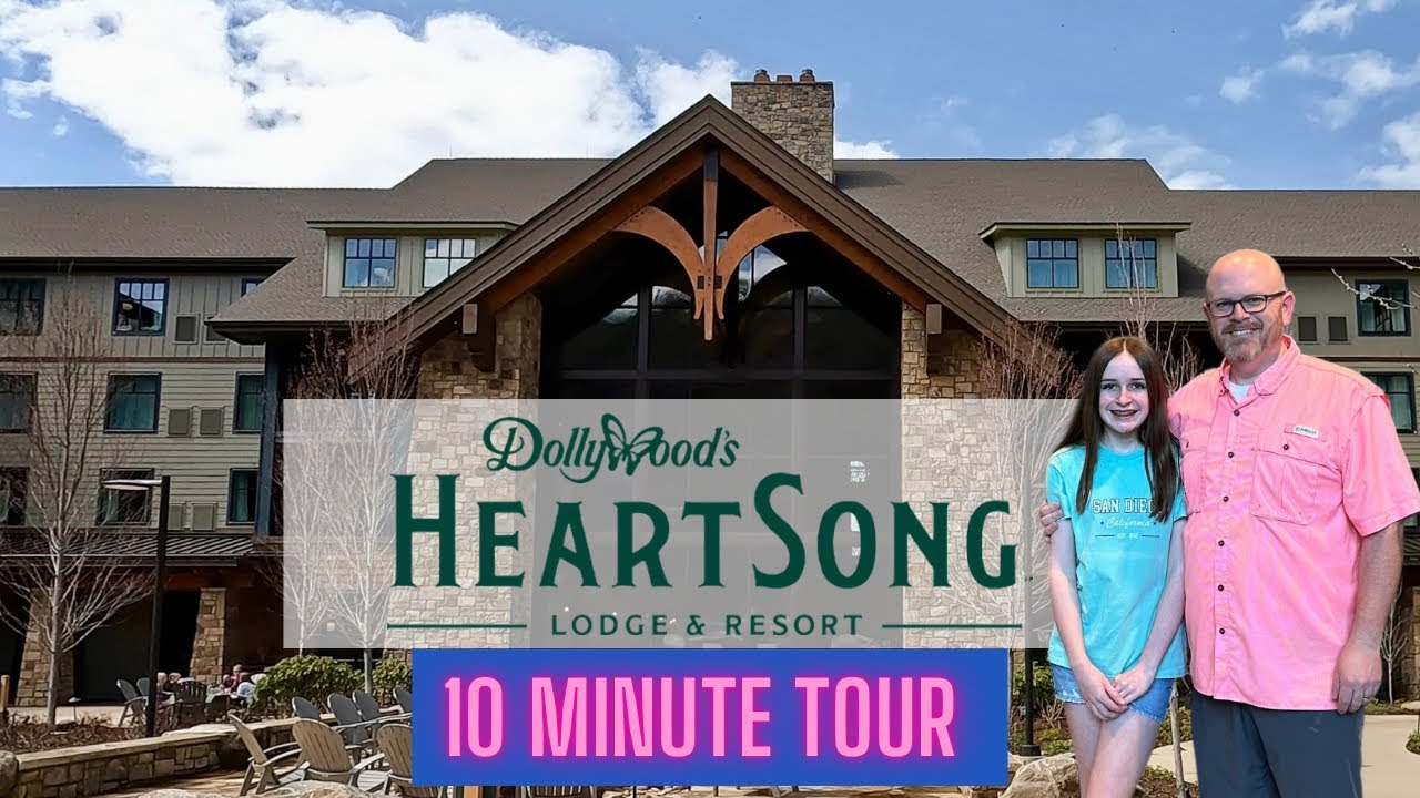 Best Place to stay in the Great Smoky Mountains | Dollywood’s HeartSong Lodge and Resort Tour
