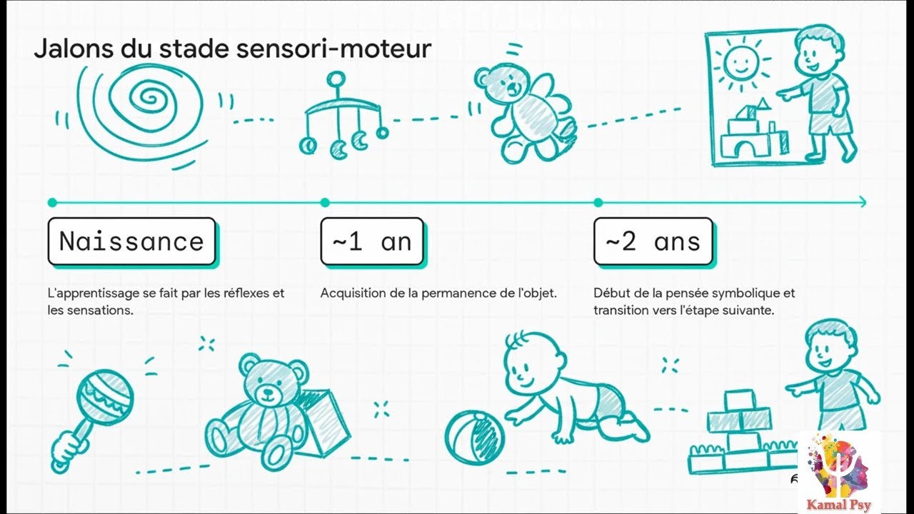 Le développement cognitif de l’enfant selon Jean Piaget