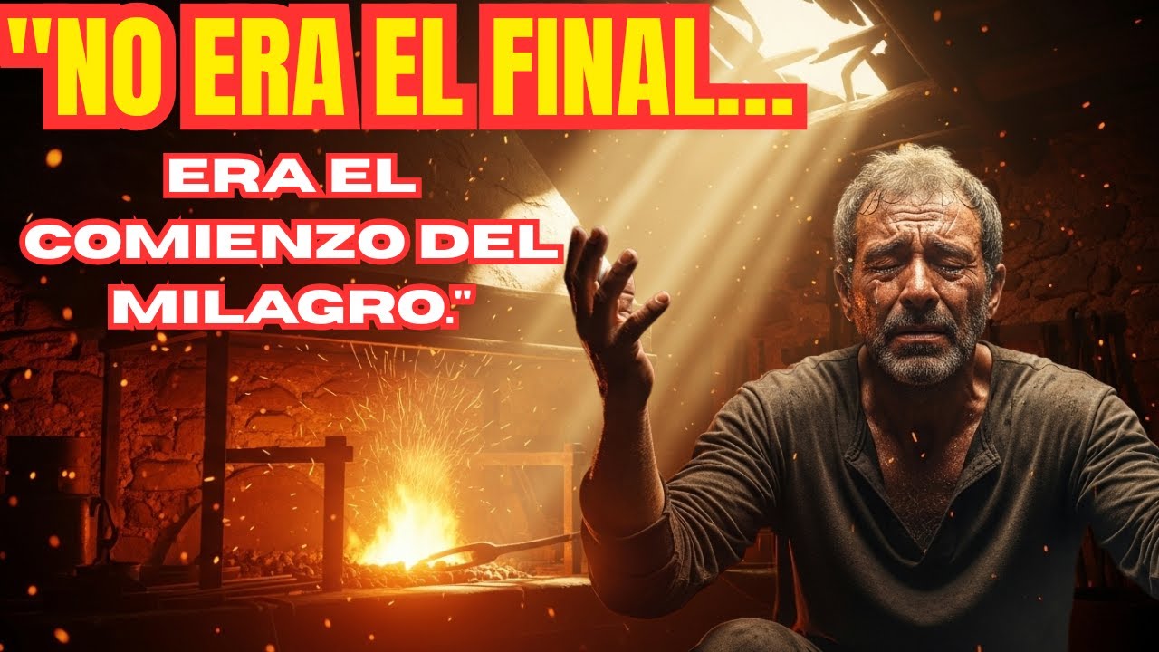 “Forjado en el dolor, bendecido por la gracia de Dios...”