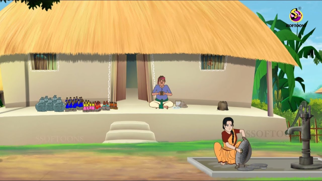 gorib putul bikreta | Poor doll seller |  Bangla Cartoon || Bengali Fairy Tales