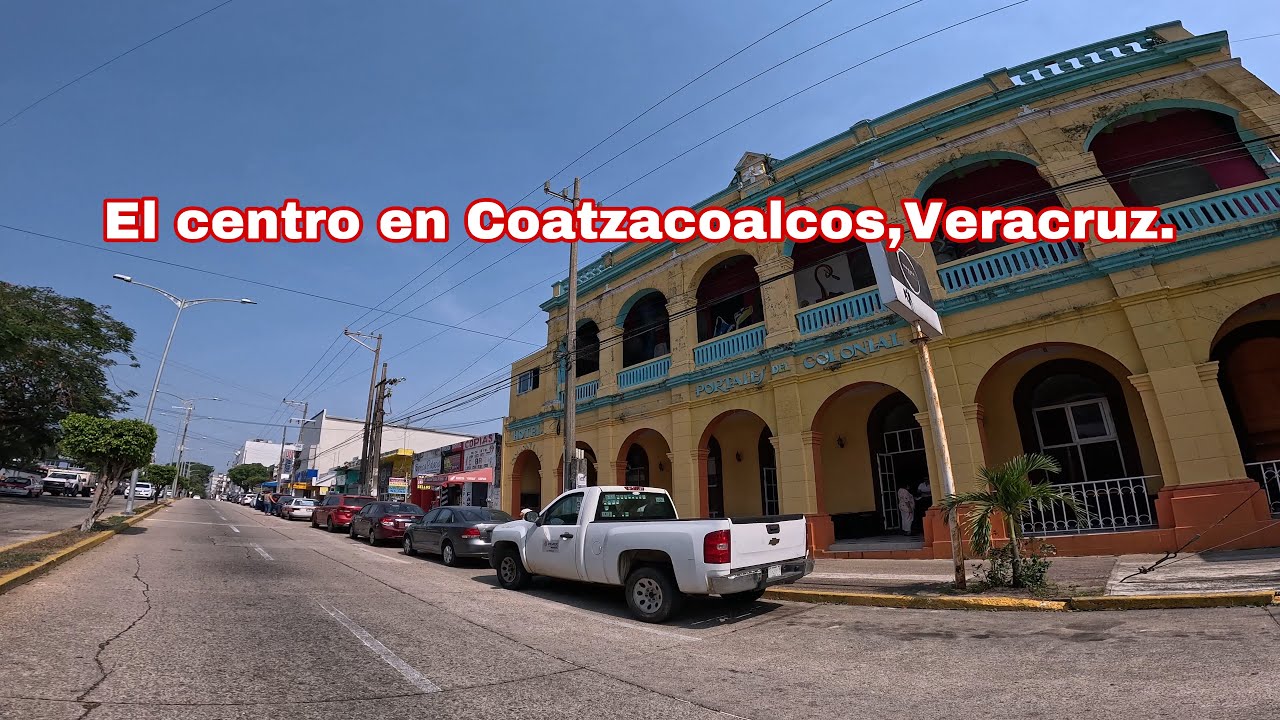 Centro de Coatzacoalcos,Veracruz recorridos en moto